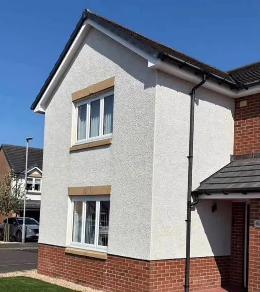 Craig's Crystal Clean carrying out roof and gutter cleaning