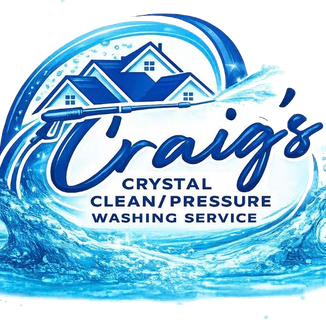 Craig's Crystal Clean Pressure Washing Services logo
