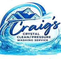 Craig's Crystal Clean Pressure Washing Services logo